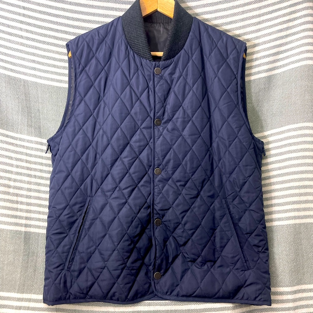 Michael Kors‎ Men’s Navy Blue and Black Layering Vest Size Large/Extra Large